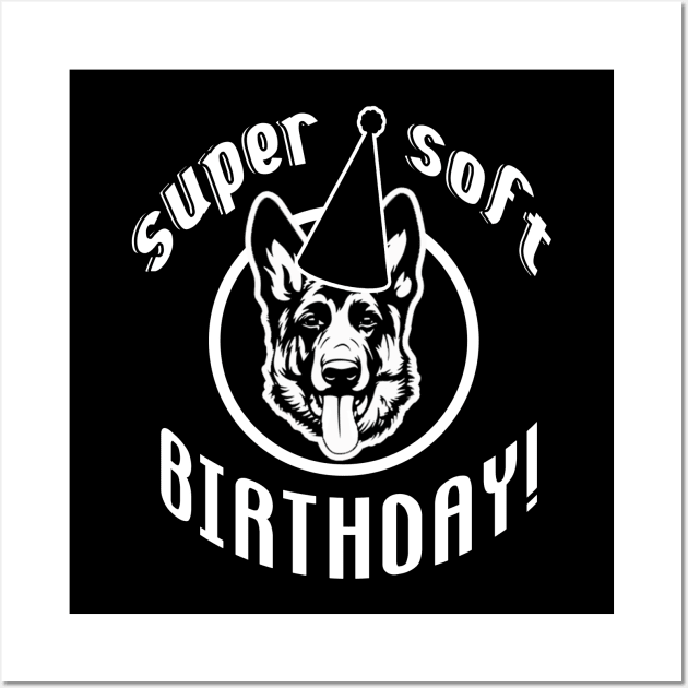 Super soft birthday letterkenny Wall Art by DisenyosDeMike